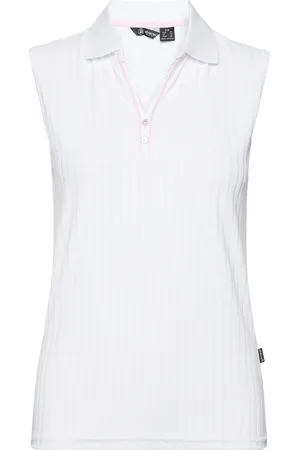Abacus Lds Pebble Sleeveless White