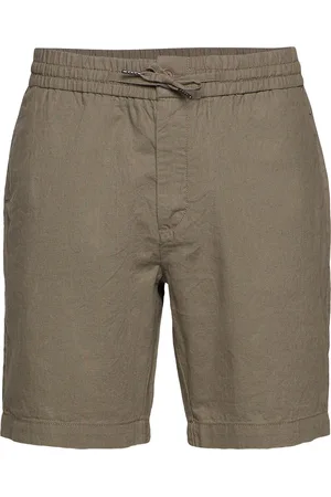 Clean Cut Barcelona Cotton / Linen Shorts Green