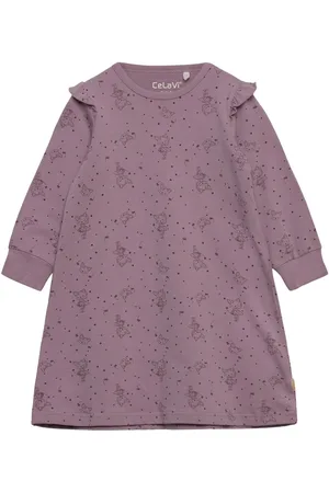 CeLaVi Nightdress -Aop Purple