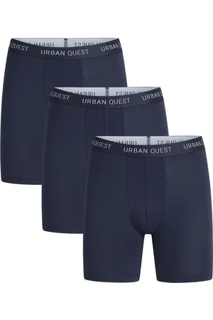 URBAN QUEST 3-Pack Men Bamboo Long Leg Tights