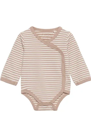 FIXONI Wrap Body Ls Y/D Stripe Beige