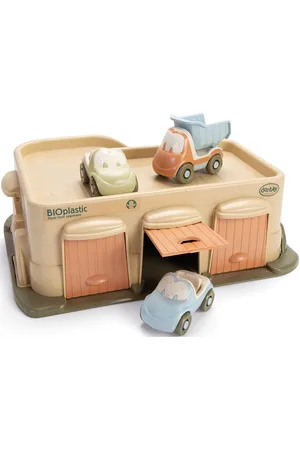 Dantoy Bio Garage With 3 Cars Patterned