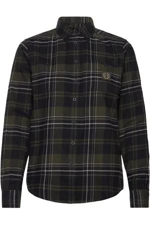 Chevalier Heron Flannel Shirt Green