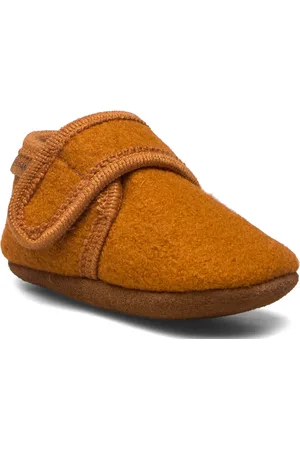 EN FANT Baby Wool Slippers Orange