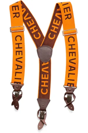 Chevalier Logo Suspenders Orange