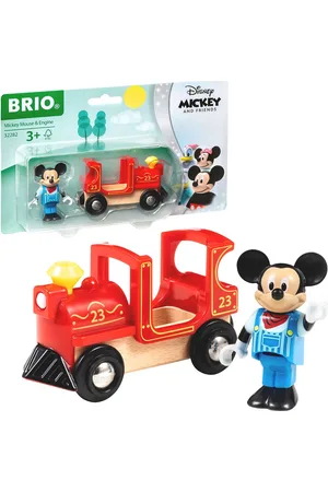 Brio 32282 Mickey Mouse Og Lokomotiv Patterned