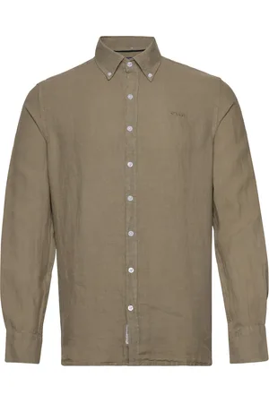 SEBAGO Linen Shirt Khaki