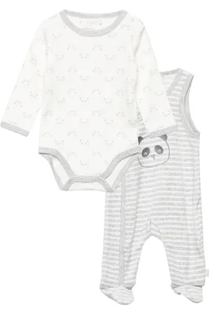 FIXONI Body Ls W.romper Grey