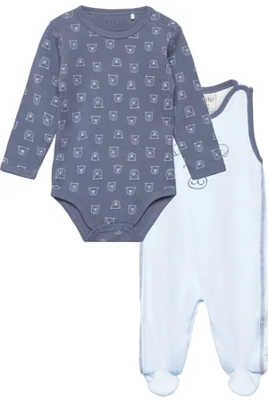 FIXONI Body Ls W.romper Blue