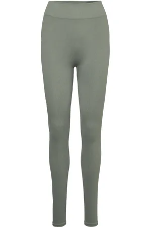 Björn Borg Alice Seamless Rib Tights Green