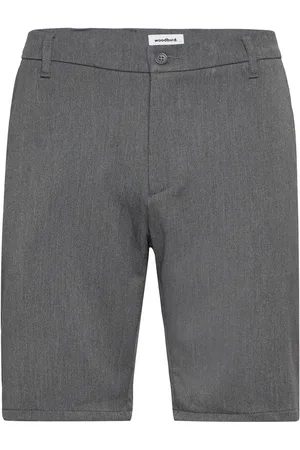 Woodbird Steffen Twill Shorts Grey