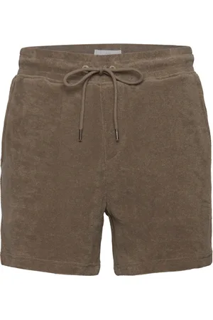 Bread & Boxers Terry Shorts Khaki