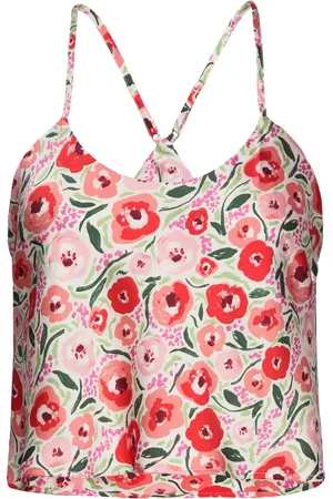 Hunkemöller Cami Satin Funky Floral Pink