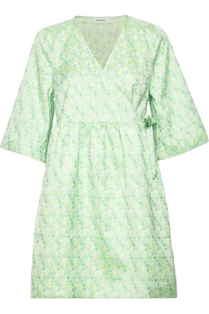 Modstrom Dorianmd Wrap Dress Green