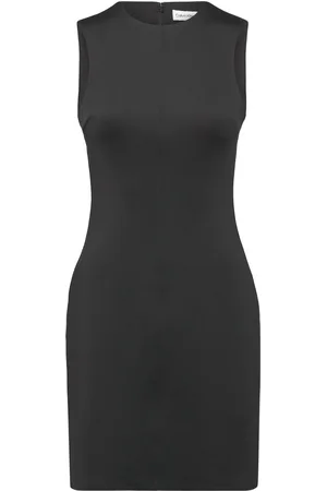 Calvin Klein Technical Knit Mini Tank Dress Black