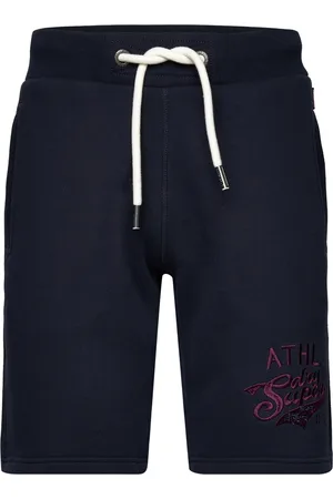 Superdry Vintage Ath Source Jersy Short Navy