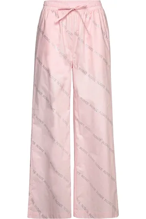 ROTATE Crystal Poplin Pants Pink