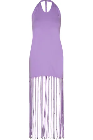 ROTATE Light Jersey Maxi Dress Purple