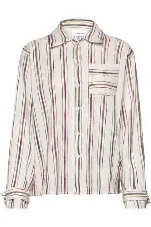 Hosbjerg Kydia Stripe Shirt Cream