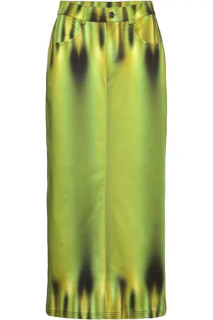 Hosbjerg Khloe Leek Skirt Green