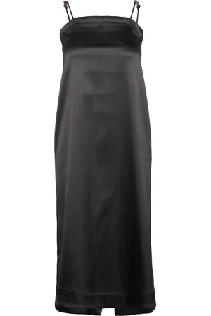 Ganni Double Satin Maxi Skirt