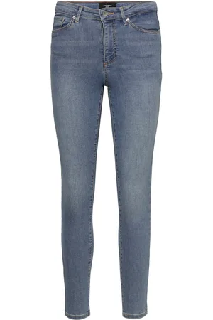 VERO MODA Vmsophia Hw Skinny Jeans Lt Bl Noos Blue