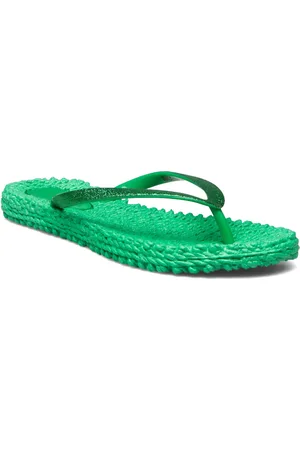 Ilse Jacobsen Flip Flop With Glitter Green