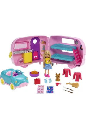 Barbie Chelsea Club Camper Patterned