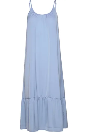 Rosemunde Recycle Polyester Strap Dress Blue