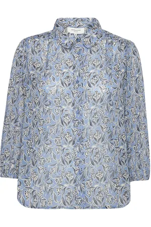 Rosemunde Recycled Polyester Shirt Blue