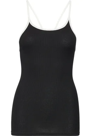 Enkel Studio Eswalmue Strap Top Black