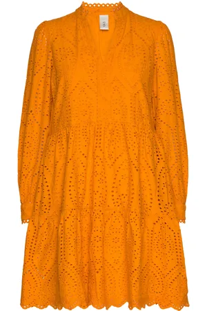 Y.A.S Holi Ls Dress S. Noos Orange