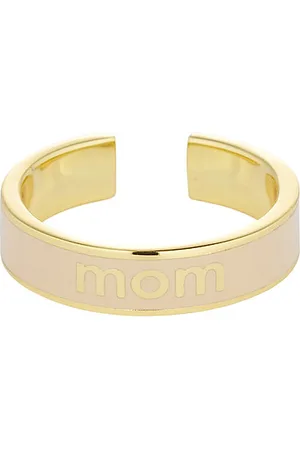 Design Letters Vip Word Candy Ring Beige