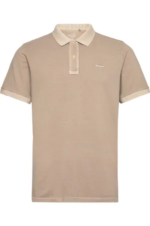 GANT Sunfaded Pique Ss Rugger Beige