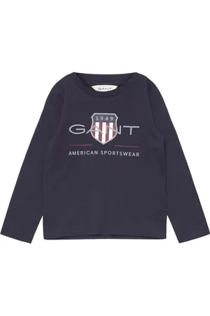 GANT Archive Shield Ls T-Shirt Navy