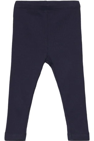 Minymo Leggings Rib Navy