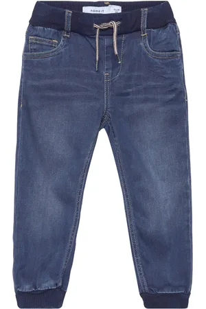NAME IT Nmmben Baggy Round Jeans 1132-To Noos Blue