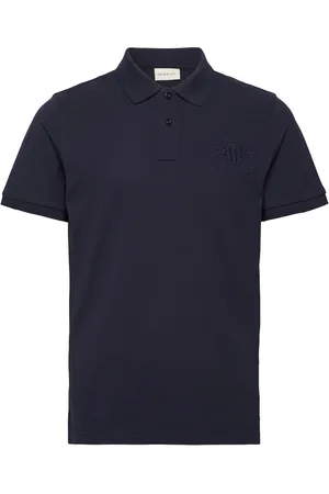 GANT Reg Tonal Shield Ss Rugger Navy