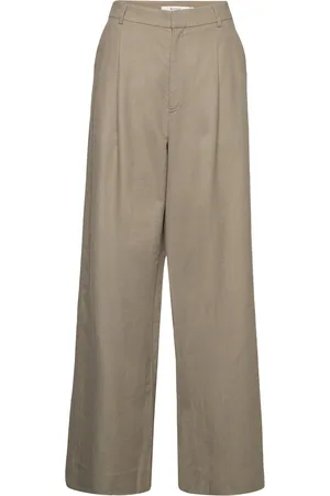 Gestuz Birlygz Mw Linen Pants Beige