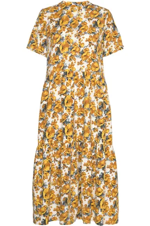 Lollys Laundry Fie Dress Yellow