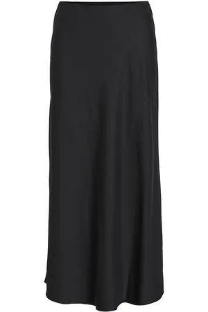 VILA Viellette Hw Long Skirt - Noos