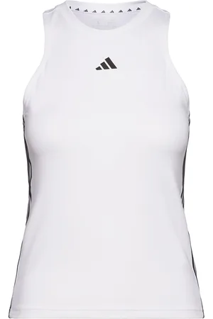 adidas Aeroready Train Essentials Regular 3-Stripes Tank Top White