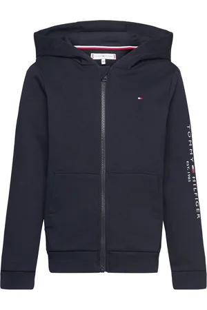 Tommy Hilfiger U Essential Zipthrough Hoodie Navy