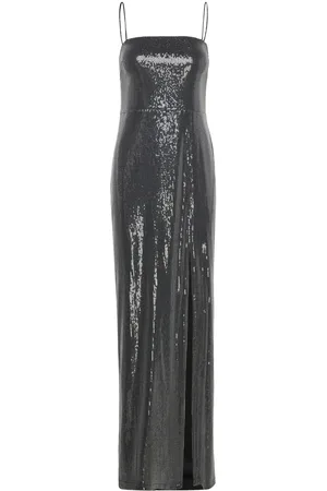 ROTATE Sequin Maxi Slit Dress