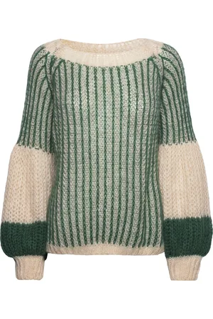 Noella Liana Knit Sweater Green