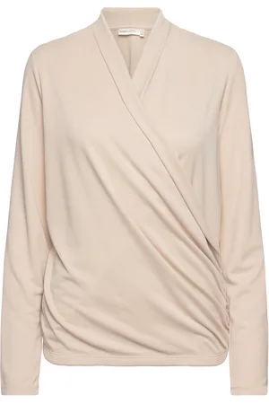 INWEAR Alanoiw Wrap Blouse Beige