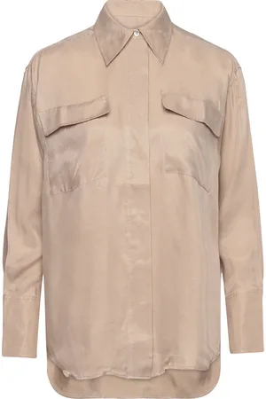 GANT Relaxed Flap Pocket Shirt Beige