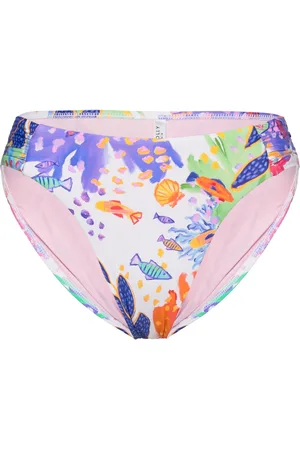 Seafolly Under The Sea High Leg Ruched Side Pant