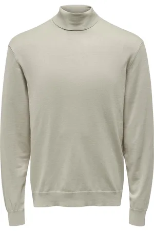 Only & Sons Onswyler Life Roll Neck Knit Cream