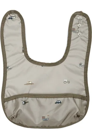 Smallstuff Eating Bib, Small W. Pocket, Engine